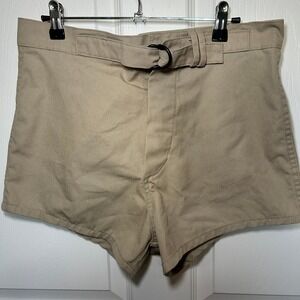 Tru Spec UDT‎ Shorts Women's 32 Tan Khaki Belted Military Tactical Casual